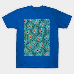 Peacock Feathers II T-Shirt